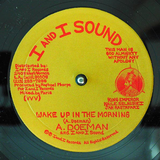A Doeman - Moving On To Zion / A Doeman - Wake Up In The Morning (orig. press)