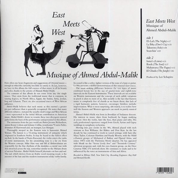 Ahmed Abdul-Malik - East Meets West: Musique Of Ahmed Abdul-Malik