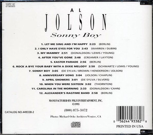Al Jolson - Sonny Boy