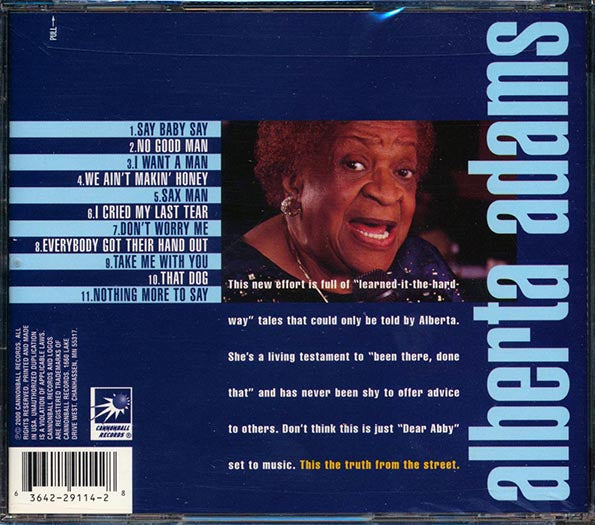 Alberta Adams - Say Baby Say