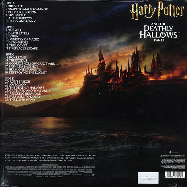 Alexandre Desplat - Harry Potter And The Deathly Hallows Part 1: Original Motion Picture Soundtrack (2xLP)