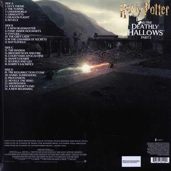 Alexandre Desplat - Harry Potter And The Deathly Hallows Part 2: Original Motion Picture Soundtrack (2xLP)