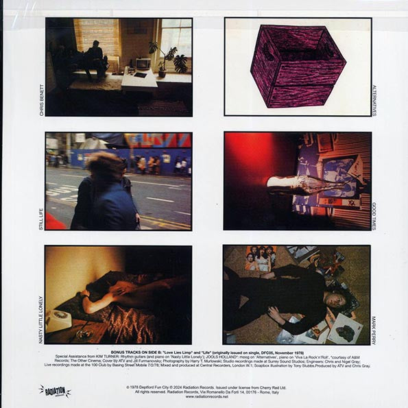 Alternative TV - The Image Has Cracked (ltd. 500 copies made) (red vinyl)