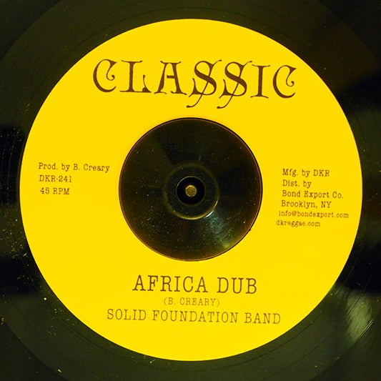 Anthony Creary - Land Called Africa / Solid Foundation Band - Africa Dub