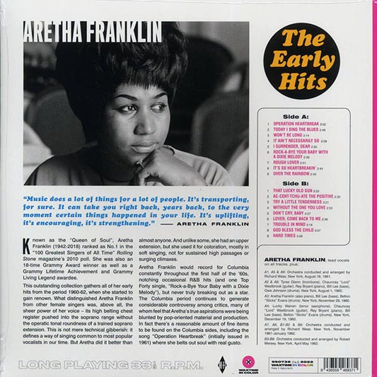 Aretha Franklin - The Early Hits (ltd. ed.) (180g) (pink vinyl)