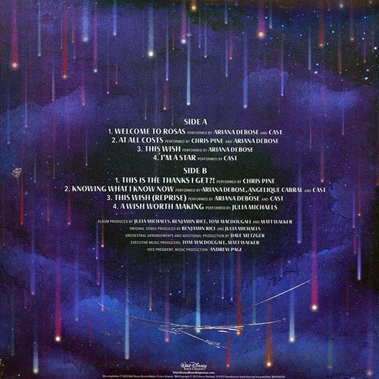 Ariana Debose, Chris Pine, Angelique Cabral, Julia Michaels - Wish: Original Motion Picture Soundtrack (180g)