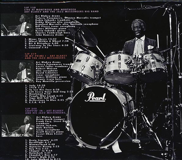 Art Blakey & The Jazz Messengers - Live At Montreaux And Northsea: In My Prime I + Chippin' In (3xCD) (box set)