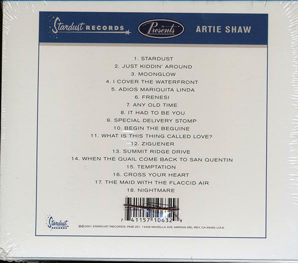 Artie Shaw - The Best Of The War Years (marked/ltd stock)