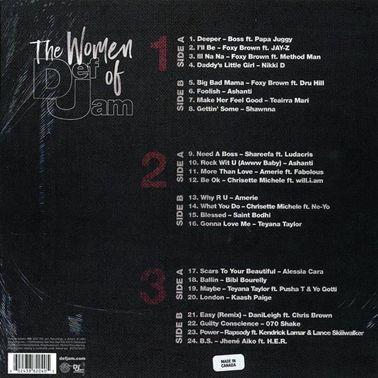 Ashanti, Foxy Brown, Nikki D, Chrisette Michele, Etc. - The Women Of Def Jam (3xLP) (box set)