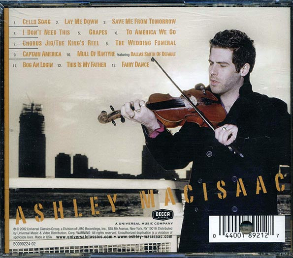 Ashley Macisaac - Ashley Macisaac (promo) (marked/ltd stock)