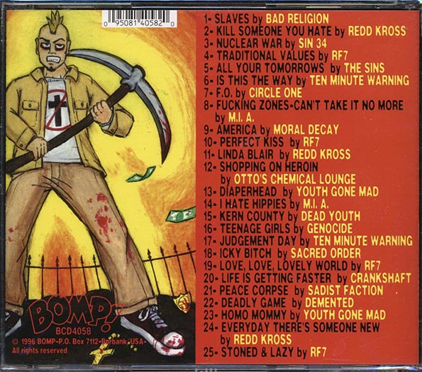 Bad Religion, Sin 34, Redd Kross, Etc. - Buried Alive Volume 2