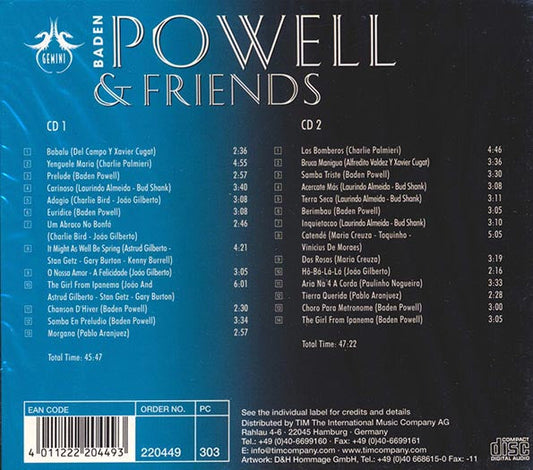 Baden Powell - Baden Powell & Friends (27 tracks) (2xCD)