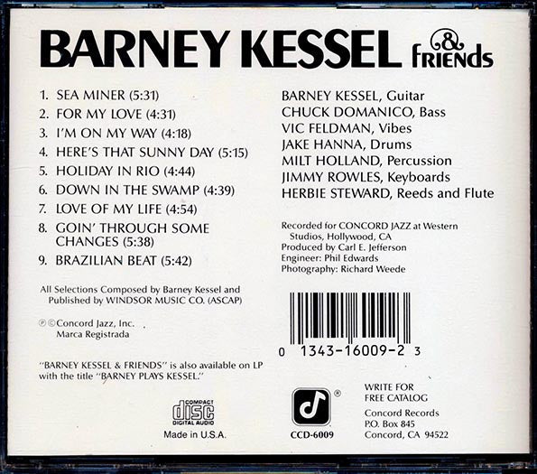 Barney Kessel & Friends - Barney Kessel & Friends
