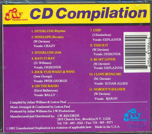 Baron, Explainer, Iwer George, Etc. - JW Records CD Compilation Volume 2