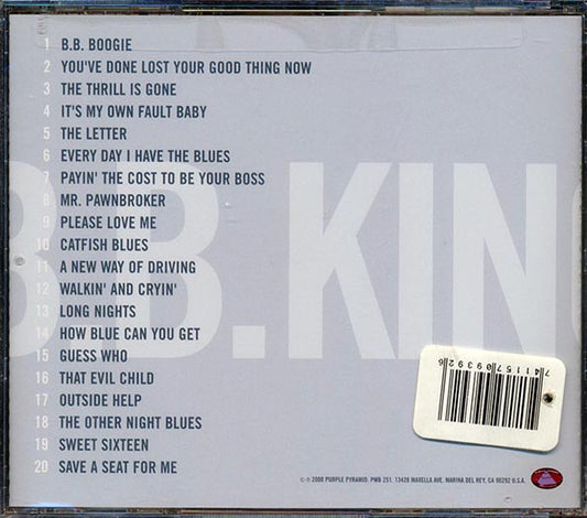 BB King - 20 Golden Classics (20 tracks) (marked/ltd stock) (remastered) CD