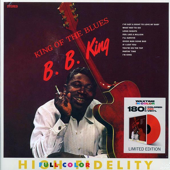 BB King - King Of The Blues (+2 bonus tracks) (ltd. ed.) (180g) (red vinyl)