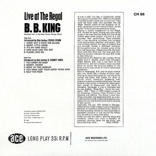 BB King - Live At The Regal
