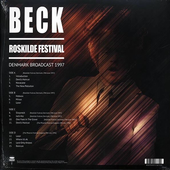 Beck - Roskilde Festival: Denmark Broadcast 1997 (2xLP)