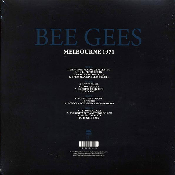 Bee Gees - Melbourne 1971 (2xLP)