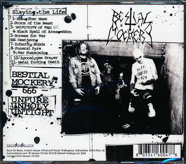 Bestial Mockery - Slaying The Life