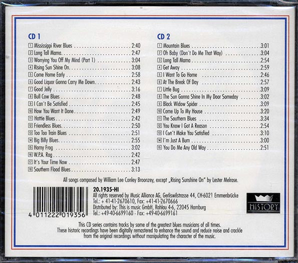 Big Bill Broonzy - Nothing But The Blues (33 tracks) (2xCD)