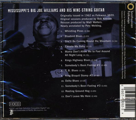 Big Joe Williams - Mississippi's Big Joe Williams And His Nine String Guitar