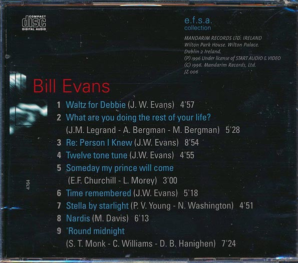 Bill Evans - Jazz Masters