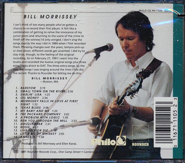 Bill Morrissey - Bill Morrissey (marked/ltd stock)