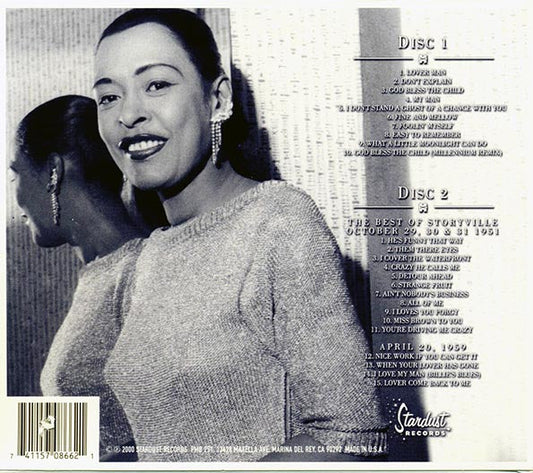 Billie Holiday - Anthology 1944-1959 (25 tracks) (ltd. ed.) (2xCD) (marked/ltd stock) (remastered)