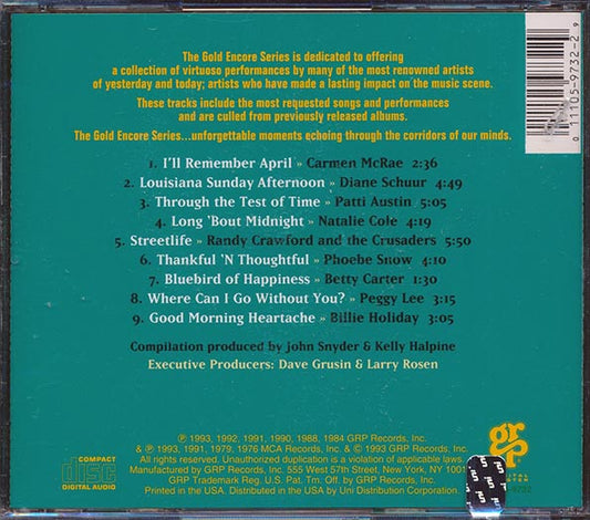 Billie Holiday, Carmen MaRae, Natalie Cole, Etc. - Songbirds (marked/ltd stock)