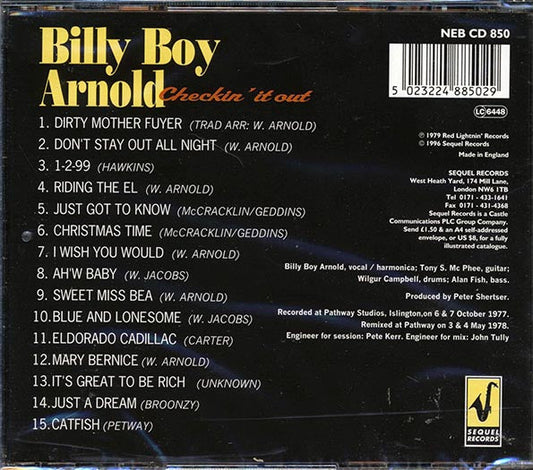 Billy Boy Arnold, Tony McPhee, The Groundhogs - Checkin' It Out