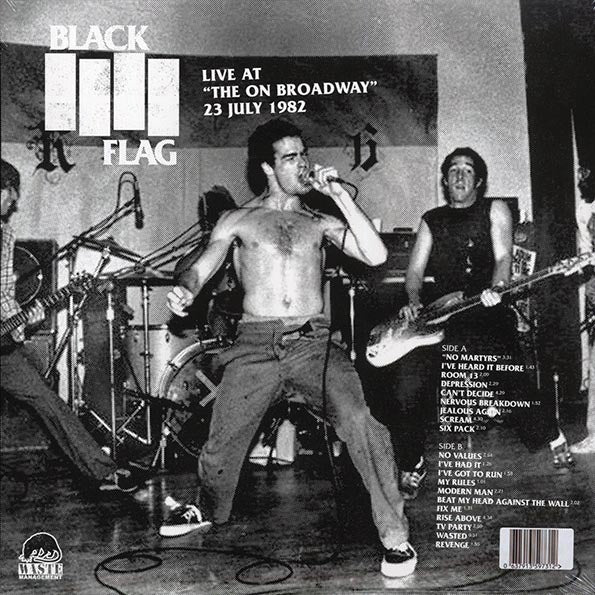 Black Flag - Live At The On Broadway 23 July 1982