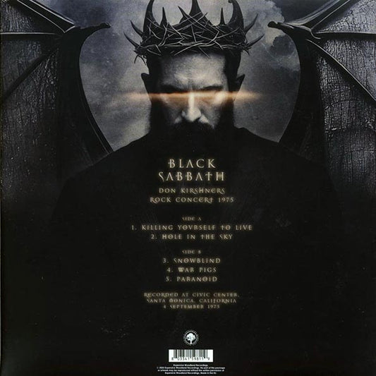 Black Sabbath - Don Kirshner's Rock Concert 1975 (ltd. ed.) (clear vinyl)