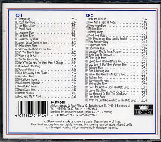 Blind Willie McTell, Sleepy John Estes - Jailhouse Blues (50 tracks) (2xCD)