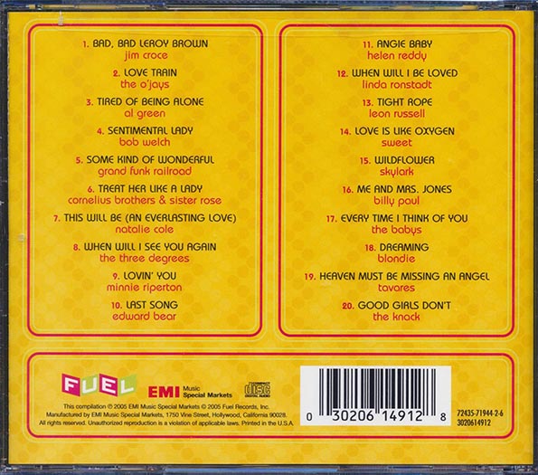 Blondie, Linda Ronstadt, Grand Funk Railroad, Jim Croce, Etc. - Absolutely The Best Of The 70's
