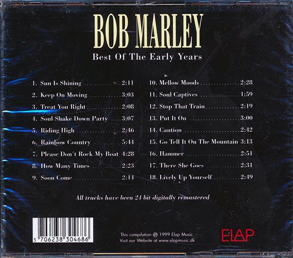 Bob Marley - Best Of The Early Years: Sun Is Shining (remastered)