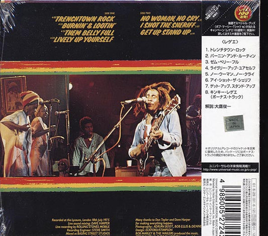 Bob Marley & The Wailers - Live! (Japan) (ltd. ed.) (deluxe mini-LP slipsleeve edition)