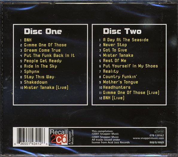 Brand New Heavies - Put The Funk Back In It: Best Of The Acid Jazz Years (22 tracks) (2xCD)