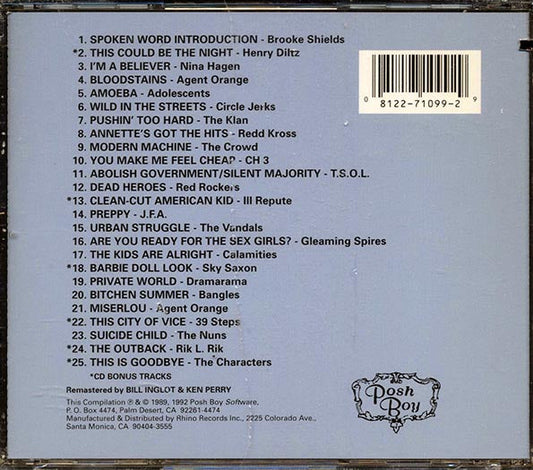 Brooke Shields, Henry Diltz, The Klan, Nina Hagen, Etc. - The Best Of Rodney On The Roq (marked/ltd stock)