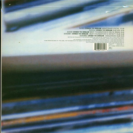 Bullitt - Cried To Dream (1996 ORIGINAL PRESS) (2xLP)