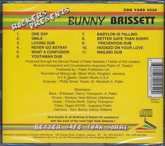 Bunny Brissett - Better Safe Than Sorry