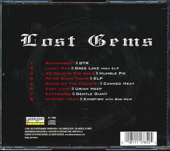 Canned Heat, GTR, Uriah Heep, Gentle Giant, Etc. - Lost Gems