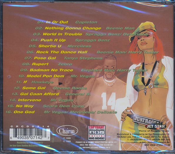 Capleton, Mr. Vegas, Beenie Man, Etc. - Just Ragga Volume 14