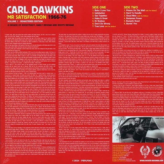 Carl Dawkins - Mr. Satisfaction Volume 1: 1966-1976