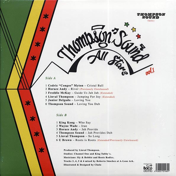 Cedric Myton, King Kong, Horace Andy, Freddie McKay, Linval Thompson, Etc. - Linval Thompson & Friends Volume 1: Thompson Sound All Stars