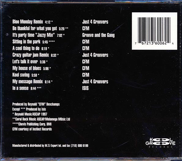 CFM, Just 4 Groovers, Groove & The Gang, Isis - Land Of Soul Jazz