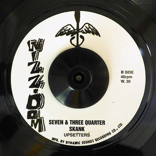 Charlie Ace, Lee Perry - Cow Thief Skank / The Upsetters - Seven And Three Quarter Skank