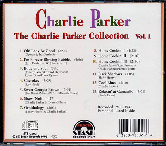 Charlie Parker - The Charlie Parker Collection Volume 1