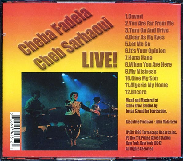 Cheba Fadela - Live!