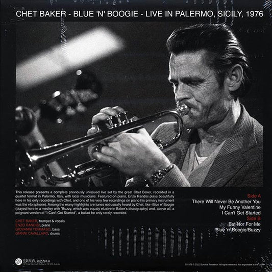 Chet Baker - Blue 'N' Boogie: Live In Palermo, Sicily, 1976